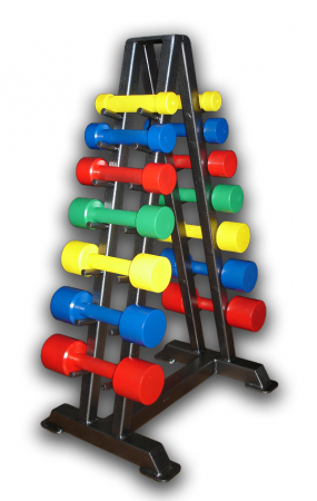 Гантельный ряд от 1 до 5 кг